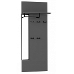 Вешалка настенная цвета графит Strict Lines варинант исполнения - 1 | Loft Concept во Владивостоке