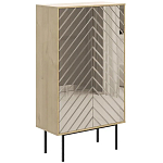 Шкаф с 2-мя зеркальными дверцами Serena Mirror Cabinet варинант исполнения - 1 | Loft Concept во Владивостоке