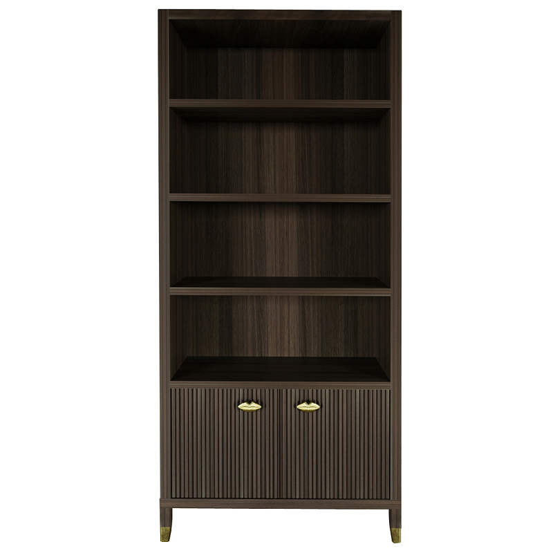 Книжный Стеллаж Elsa Dreams Walnut с задней стенкой Орех Золотой Книжный Стеллаж Elsa Dreams Walnut с задней стенкой Орех Золотой во Владивостоке | Loft Concept