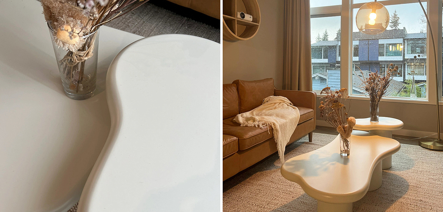 Кофейный стол Lula Curved Coffee Table Кофейный стол Lula Curved Coffee Table - Loft-Concept во Владивостоке