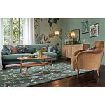 Кресло велюровое горчичного цвета Diaspro Mustard Armchair варинант исполнения - 7 | Loft Concept во Владивостоке