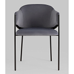 Стул Brace велюр молочный варинант исполнения - 4 | Loft Concept во Владивостоке