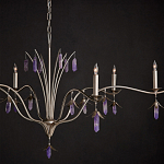 Люстра рожковая с подвесками Feminine Charm варинант исполнения - 3 | Loft Concept во Владивостоке