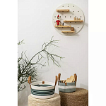 Корзина для хранения с ручками Interlacement Green варинант исполнения - 5 | Loft Concept во Владивостоке