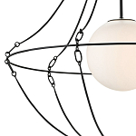 Подвесной светильник из тонких прутьев в форме колокола Forged Thin Rods варинант исполнения - 2 | Loft Concept во Владивостоке