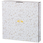 Блюдо сервировочное круглое с цветочным принтом 27 Floral Charm варинант исполнения - 2 | Loft Concept во Владивостоке