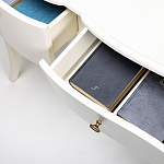 Консоль с выдвижными ящиками Colorfy White варинант исполнения - 5 | Loft Concept во Владивостоке