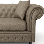 Мебельная ткань Шенилл коричневый цвет 138 см T4-21 варинант исполнения - 7 | Loft Concept во Владивостоке