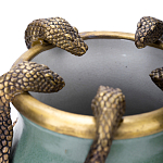 Фарфоровая ваза с декоративными змеями Eden Garden варинант исполнения - 3 | Loft Concept во Владивостоке