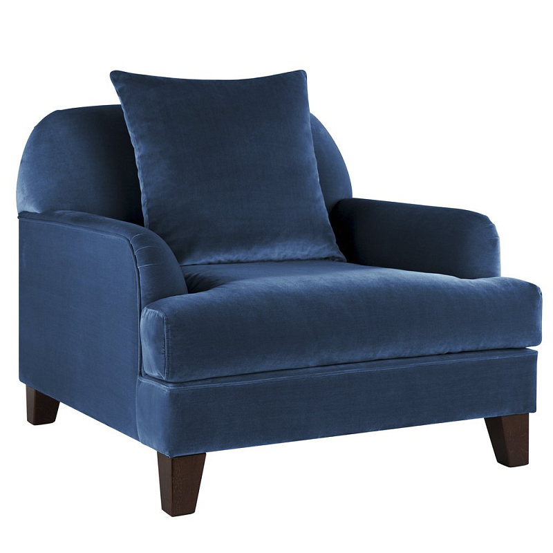 Кресло Grace Deep Blue Синий Кресло Grace Deep Blue Синий во Владивостоке | Loft Concept