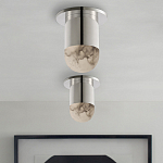 Потолочный светильник светодиодный с плафоном из натурального камня Purgatory варинант исполнения - 4 | Loft Concept во Владивостоке