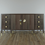 Большой Комод-буфет Elsa Dreams Walnut с ящиками варинант исполнения - 3 | Loft Concept во Владивостоке