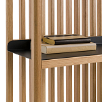 Стеллаж из дерева и метала Furniture Gutter and Lattice Rack варинант исполнения - 5 | Loft Concept во Владивостоке