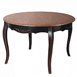 Стол круглый из массива березы в стиле прованс Vintage варинант исполнения - 1 | Loft Concept во Владивостоке