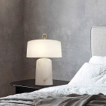 Настольная лампа на мраморном основании Dawn Light варинант исполнения - 1 | Loft Concept во Владивостоке