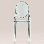 Прозрачный стул с серым оттенком LOUIS GHOST CHAIR варинант исполнения - 3 | Loft Concept во Владивостоке