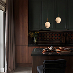 Подвесной светильник из белого алебастра Cryptocrystalline Stone варинант исполнения - 8 | Loft Concept во Владивостоке