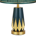 Настольная лампа с абажуром Femia Green Gold Table Lamp варинант исполнения - 2 | Loft Concept во Владивостоке