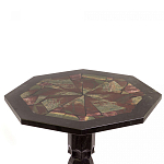 Кофейный стол из натуральных камней Змеевик и Яшма Natural Stone Tables варинант исполнения - 4 | Loft Concept во Владивостоке