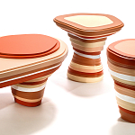 Приставной столик Vorlon Desert Side Table варинант исполнения - 2 | Loft Concept во Владивостоке