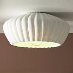 Потолочный светильник керамический Ceramic Embossed Lamp варинант исполнения - 2 | Loft Concept во Владивостоке