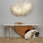 Консоль в виде овальных элементов Jinye console варинант исполнения - 3 | Loft Concept во Владивостоке