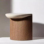 Дизайнерский журнальный стол полукруглой формы Pokun варинант исполнения - 2 | Loft Concept во Владивостоке