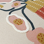 Подушка с цветочным принтом Blooming Elegance Rose варинант исполнения - 2 | Loft Concept во Владивостоке