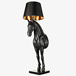 Horse Statue Floor Lamp Большой светильник Черная Лошадь варинант исполнения - 6 | Loft Concept во Владивостоке