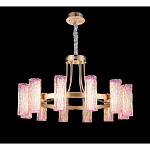 Люстра круглая с текстурными цилиндрическими плафонами Glimpse варинант исполнения - 4 | Loft Concept во Владивостоке