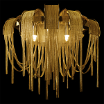 Бра с металиическими цепочками и дугообразными элементами Atlantis Chain варинант исполнения - 8 | Loft Concept во Владивостоке