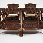 Комплект обеденный из ротанга Eloise grand варинант исполнения - 11 | Loft Concept во Владивостоке