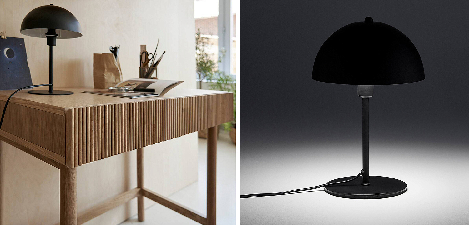 Настольная лампа Umbel Table Lamp Black Настольная лампа Umbel Table Lamp Black - Loft-Concept во Владивостоке