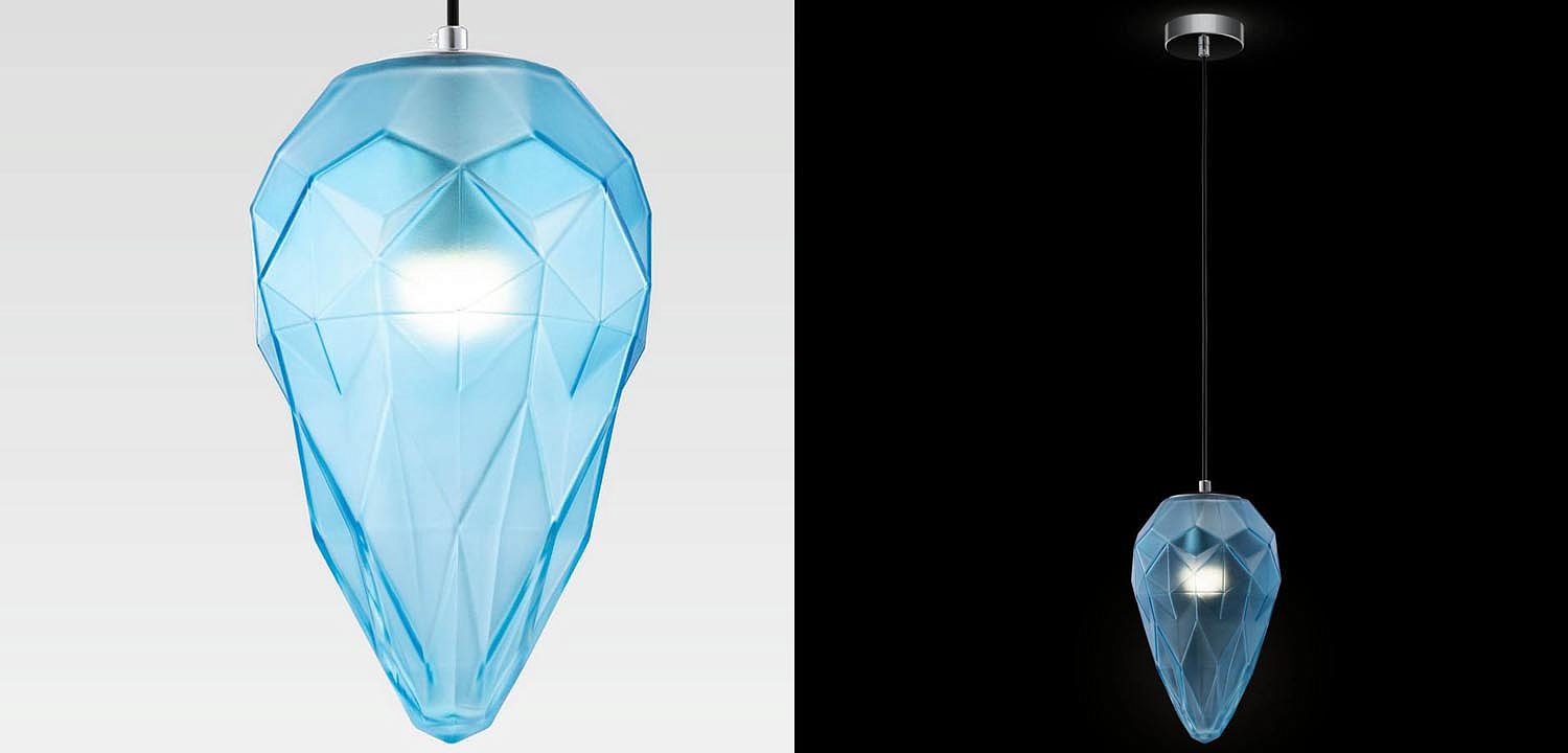 Подвесной светильник Jewel Athena blue 18 Подвесной светильник Jewel Athena blue 18 - Loft-Concept во Владивостоке