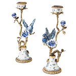 Подсвечник Candleholder Birds Atlanta Set 2 Pcs варинант исполнения - 1 | Loft Concept во Владивостоке