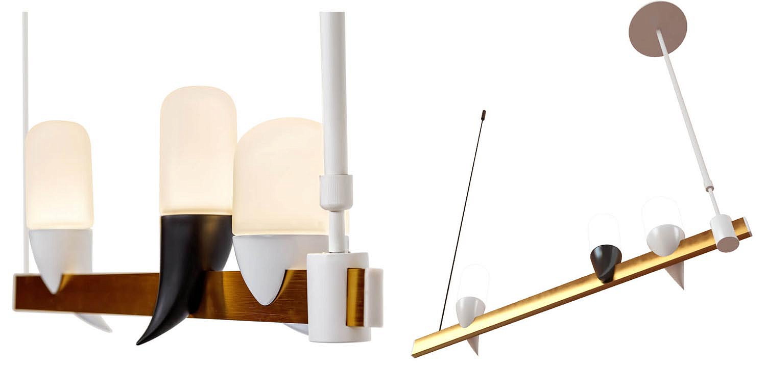 Люстра Ebenezer Chandelier Linear white 60 Люстра Ebenezer Chandelier Linear white 60 - Loft-Concept во Владивостоке