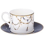 Чайный набор из фарфора с изображением лошадей на 6 персон 12 предметов Porcelain Horse Set   варинант исполнения - 2 | Loft Concept во Владивостоке