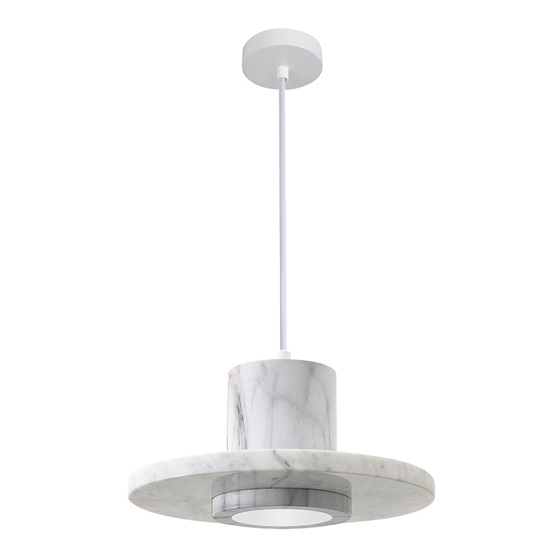 Подвесной светильник Douro Light белый мрамор Белый Белый Мрамор Bianco во Владивостоке | Loft Concept 