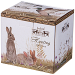 Кружка из фарфора с изображением фазанов и собаки 400 мл Hunting Porcelain Collection варинант исполнения - 2 | Loft Concept во Владивостоке