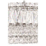 Люстра подвесная круглая из прозрачного хрусталя с корпусом из металла цвета хром Selfsufficient варинант исполнения - 2 | Loft Concept во Владивостоке