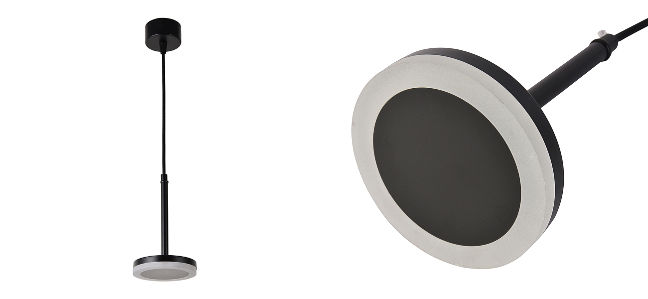 Светодиодный подвесной светильник DIENES Black Светодиодный подвесной светильник DIENES Black - Loft-Concept во Владивостоке