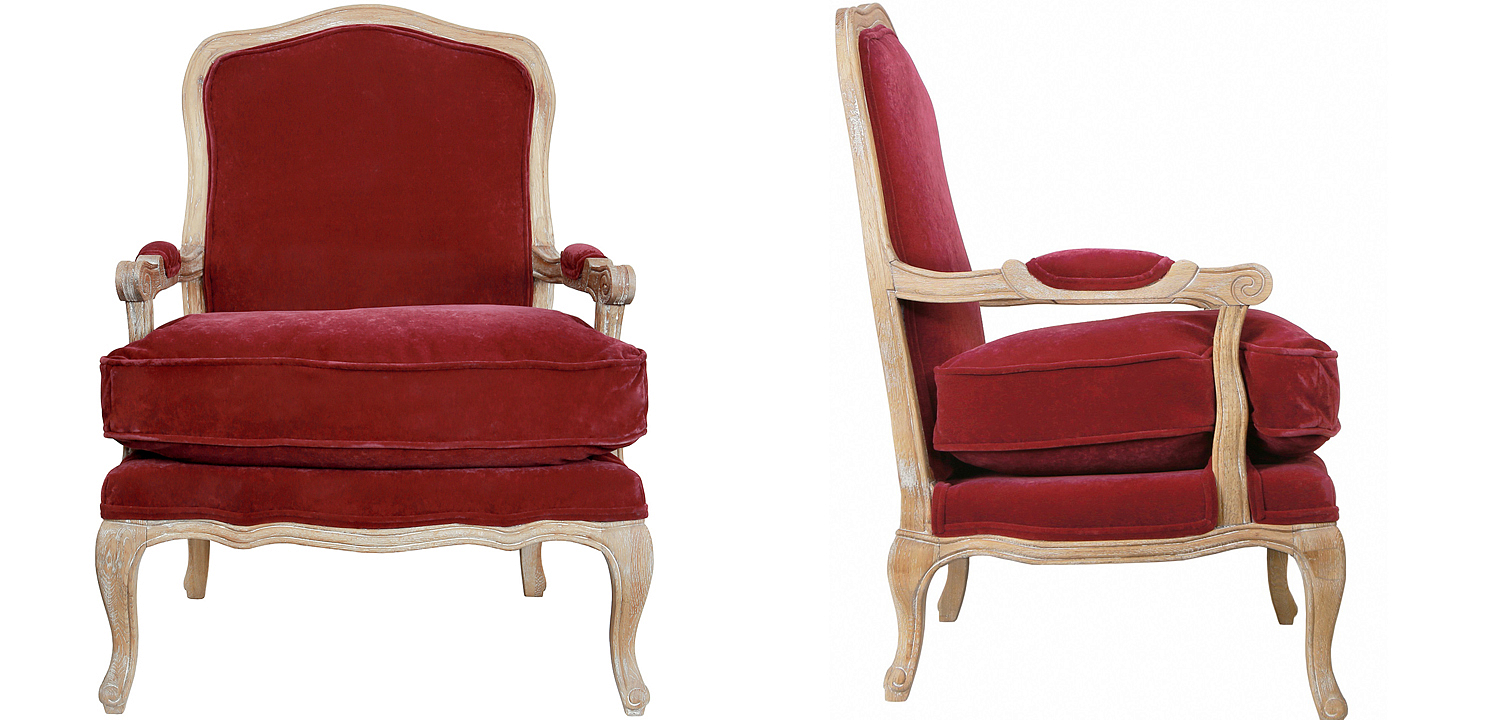 Кресло Joseph Chair burgundy Кресло Joseph Chair burgundy - Loft-Concept во Владивостоке