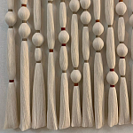 Панно на стену из хлопковых нитей White Morse Wall Hanging  варинант исполнения - 1 | Loft Concept во Владивостоке