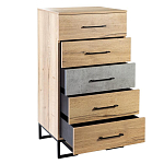 Комод с 3-мя ящиками в стиле лофт Urban Style Space варинант исполнения - 5 | Loft Concept во Владивостоке