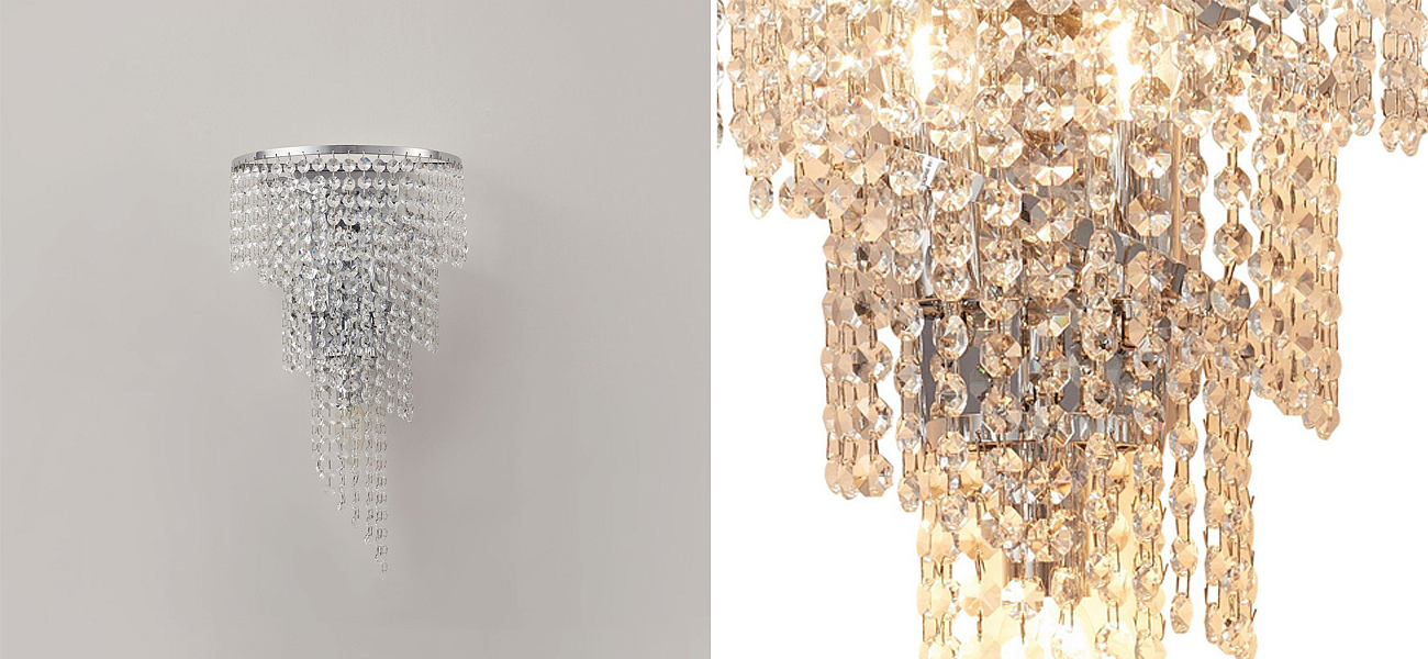 Хрустальное бра Crystal Art Хрустальное бра Crystal Art - Loft-Concept во Владивостоке