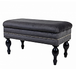 Мягкая банкетка с зоной для хранения Casket Dark Grey варинант исполнения - 2 | Loft Concept во Владивостоке