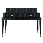 Премиальная Консоль с тремя ящиками Elsa Dreams Black варинант исполнения - 4 | Loft Concept во Владивостоке