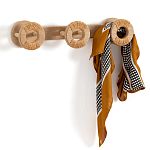 Деревянная настенная вешалка Alma Wood Hanger варинант исполнения - 3 | Loft Concept во Владивостоке