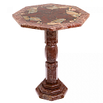 Кофейный стол из натуральных камней Лемезит и Яшма Natural Stone Tables варинант исполнения - 15 | Loft Concept во Владивостоке