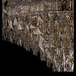 Люстра с каскадом из прозрачного хрусталя Constant Sparks варинант исполнения - 12 | Loft Concept во Владивостоке